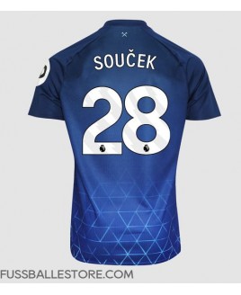 Günstige West Ham United Tomas Soucek #28 3rd trikot 2023-24 Kurzarm